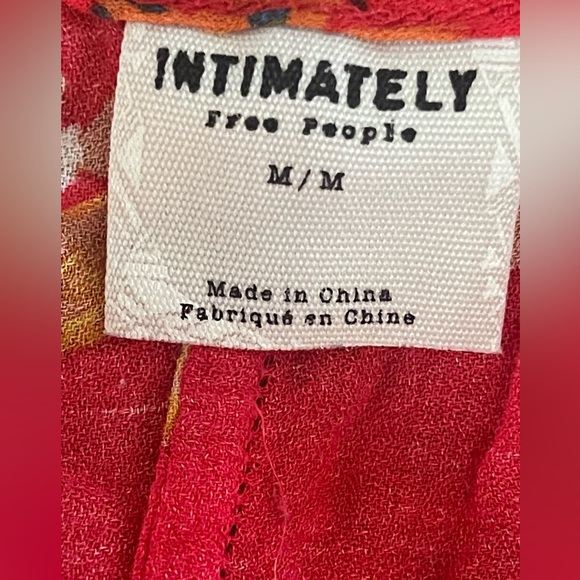 Free People Red and Yellow Floral  maxi Dress - Picture 10 of 11